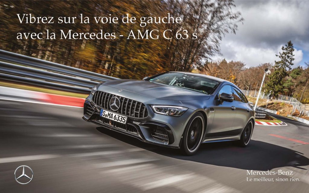 Affiche Mercedes Classe A